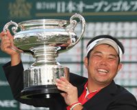 今年のゴルファー日本一は、プロ９年目の小田龍一