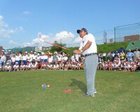 第1回スナッグゴルフ広島市小学生大会を開催(8月8日)