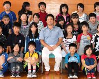横田真一が千歳市立千歳第二小学校を訪問！