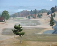 ファイナルクォリファイングトーナメント第1日は、霜のため、スタート30分遅れ