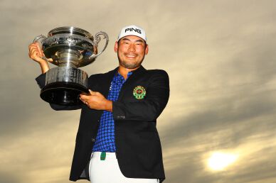 Defending Champion Chan Kim wishes success for Japan Open Golf Championship from overseas