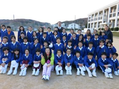 兵庫県の佐用町立佐用小学校でスナッグゴルフ実技講習会を実施(11月29日)