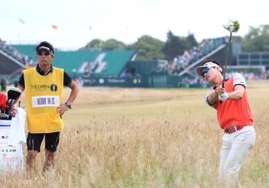 日本予選を突破した２人の韓国勢は（全英オープン初日）