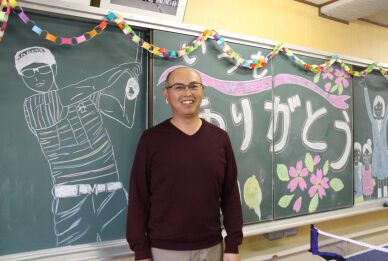 谷口徹が地元奈良県の母子生活支援施設を訪問（４月１日）