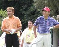 松山千春＆丸山茂樹 VS 東尾修＆高山忠洋76対72で西軍の勝利 - 日本