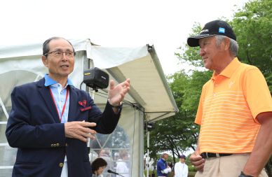 ザ・レジェンド・チャリティプロアマトーナメント初日