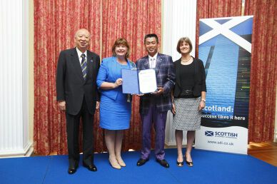 池田勇太が日本人初の「スコットランド親善大使」に就任!!