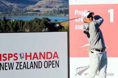 25歳の梅山が日本勢最上位！　ISPS HANDA ニュージーランドオープン2日目