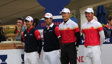 日本チームは6位に終わる（ISPSハンダ ワールドカップ）