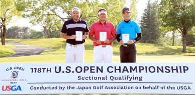 秋吉ら3人が切符/全米オープンの最終予選会を実施(21日）