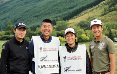 小鯛はちょっぴり悔しい2日目、川村は7アンダー(ニュージーランドオープン）