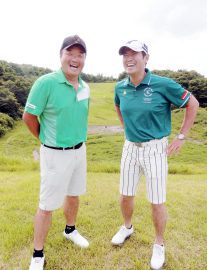 第16回スナッグゴルフ対抗戦JGTOカップ全国大会 ドリームチームの司令塔2人がジュニアレッスン会に参加（7月14日）