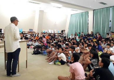 みんなで世界の未来を考えよう！　特別講演を実施（スナッグゴルフ全国大会、7月17日）