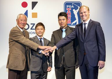 初上陸･･･!!　来年10月に日米共催の「ZOZO CHAMPIONSHIP（ゾゾチャンピオンシップ）」を開催