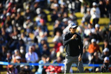 Ryo Ishikawa fights back strong against the tough course and also his flu