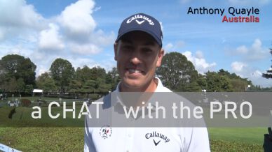 a CHAT with the PRO - Anthony Quayle