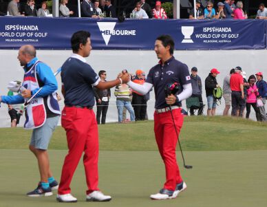 ISPSハンダ ワールドカップゴルフ3日目