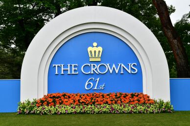 Announcement on 61st The Crowns reducing the tournament to 54 holes due to bad weather