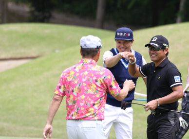 新選手会長も好発進/ザ・レジェンド・チャリティプロアマトーナメント