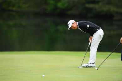Newlywed Yuta Uetake scores 67 to give a big boost for his first victory