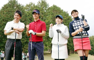 Ryo Ishikawa paired up with the Gold Medalist on Pro-am