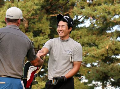 Ryo Ishikawa marks his first ever "Double-Eagle"