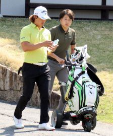 Ryo Ishikawa has new buddy on his bag and will challenge the Kansai Open with double "Ryo"