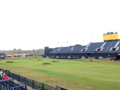 18番グリーンのマンモス