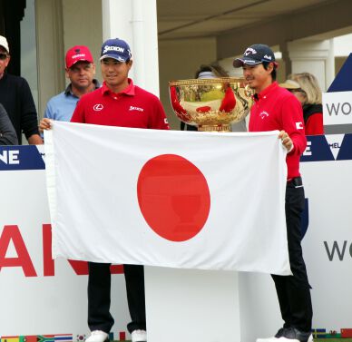 ISPSハンダ ワールドカップゴルフ2日目