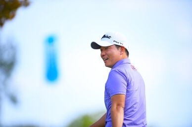 Min-Gyu Cho keeps the bogey free play to become co-leader after the Round 2 at MyNavi ABC