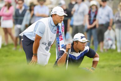 松山英樹はスコアを落として通算6オーバー(全米オープン2日目)