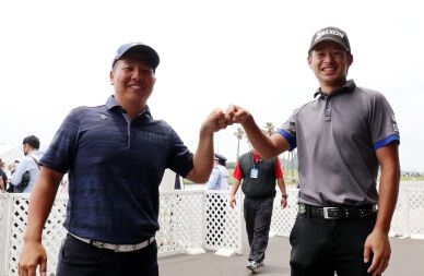 Best buddies Mao Ishizaki and Naoyuki Kataoka pledges to grab the ticket to The Open together