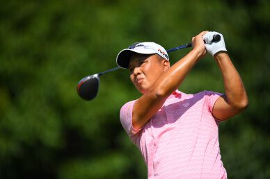 Super Tough 40's Wei-Chih Lu from Taiwan sits as co-leader for Day 1 at "Panasonic Open"