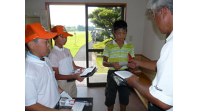 第2回宝塚市小学生ゴルフ選手権島田カップ、スナッグゴルフ大会島田カップを開催（7月26日）