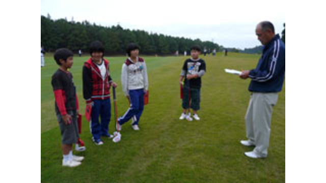 常陸大宮市教育委員会主催「スナッグゴルフマスター教室」を開催（10月24日）