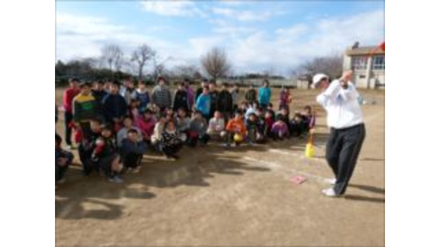 八街市立笹引小学校でスナッグゴルフ実技講習会を実施（12月20日）