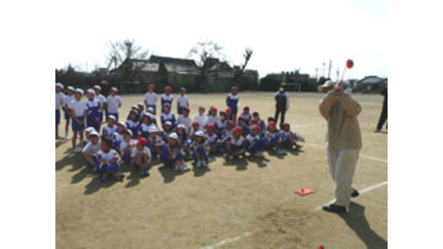 常陸大宮市立大宮小学校でスナッグゴルフ実技講習会を開催（3月5日）