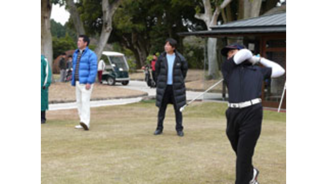 日立3ツアーチャンピオンシップでの上級者レッスン会に深堀圭一郎と髙橋竜彦が協力（12月10日）