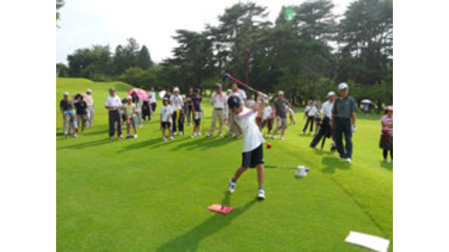 宍戸ヒルズCCと静ヒルズCCでスナッグゴルフ親子大会を開催(7月31日)