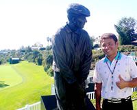 開幕目前、ノーザントラスト・オープン