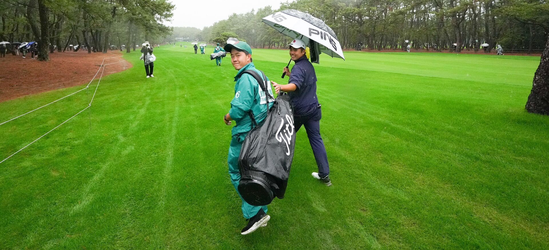 第3ラウンドが10時28分に再開しました 日本ゴルフツアー機構 The Official Site of JAPAN GOLF TOUR