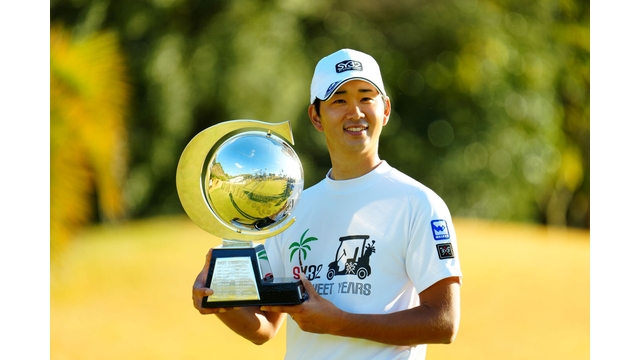 Nabetani makes timely entry into winner's circle with victory at Casio World Open