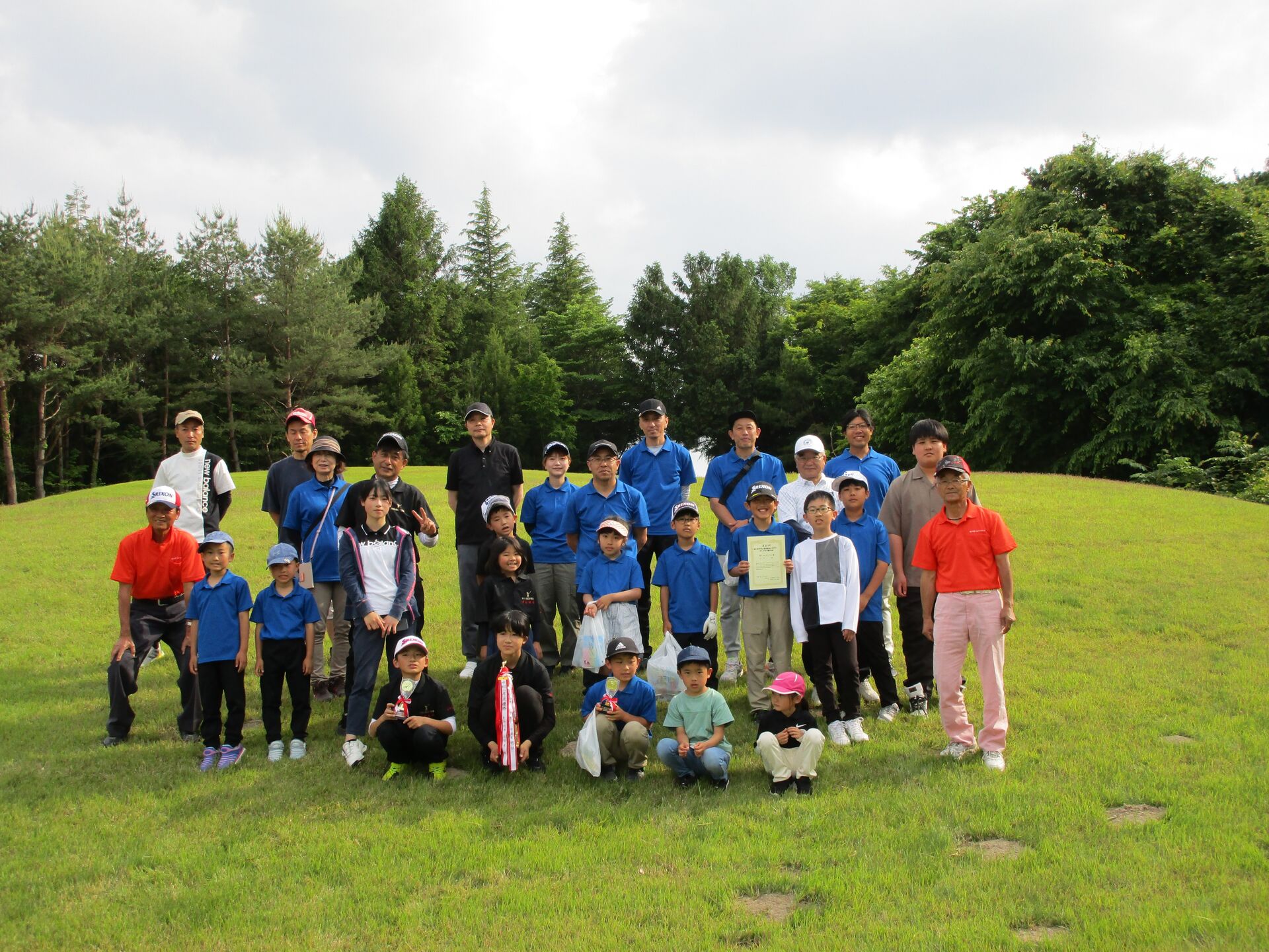 第8回NPO法人西の郷スポーツクラブ・スナッグゴルフ親子大会を開催 (5月26日）