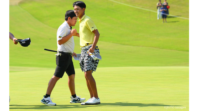 阿久津未来也は負けても2位の水シャワー