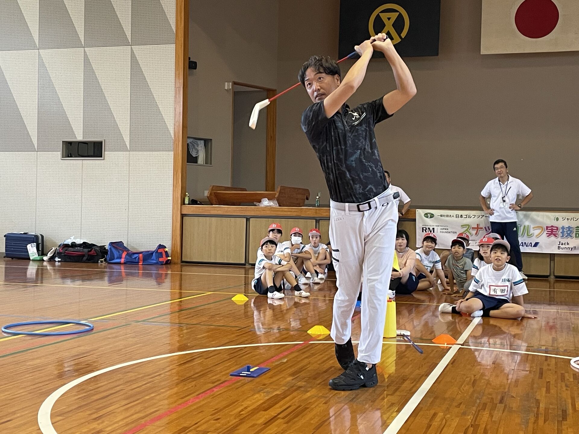 宮崎市立生目台西小学校でスナッグ実技講習会を実施（11月1日）