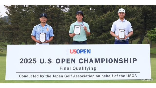 杉浦とビンセントがトップ通過、香妻がプレーオフの3位で全米オープンの出場権を獲得