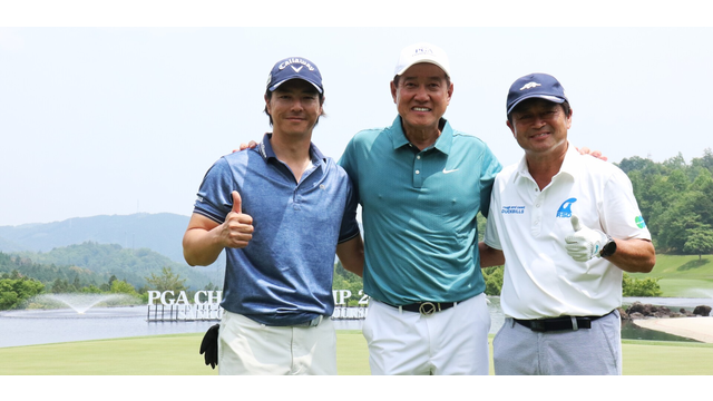 PGA主催の試合はプロアマ戦も独特。原監督と回った石川も「モチベーション」に