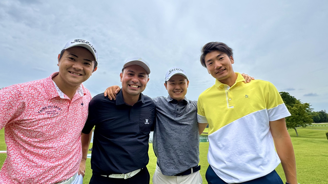 大学ゴルフ部時代の同部屋４人が“やっと”同じ舞台に集結