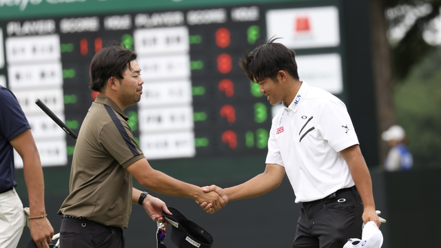 千年樹と書いて「センジュ」。アマチュアの浅田千年樹さんがベストスコアタイ