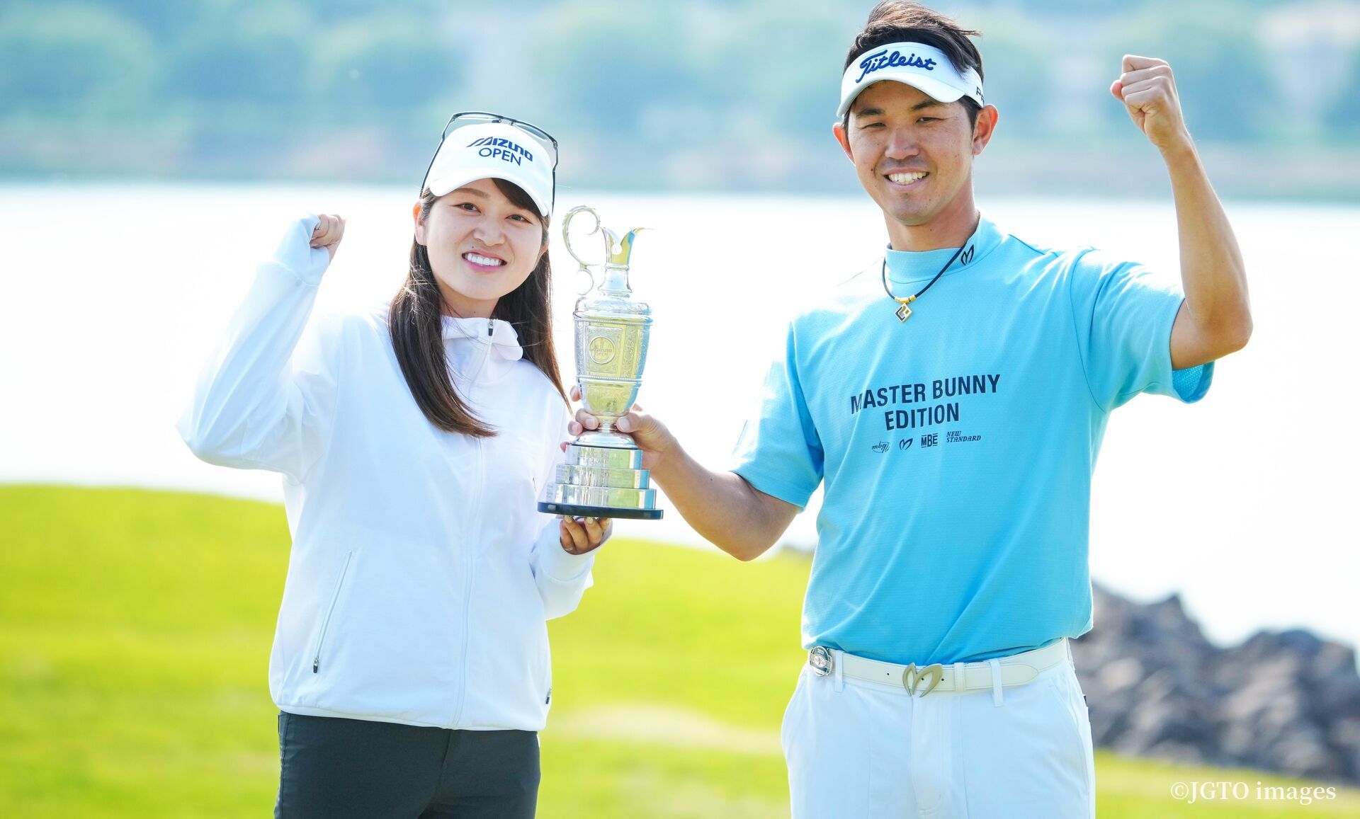 阿久津「火をつけられたなら嬉しい」田辺プロと最初で最後のタッグで初V